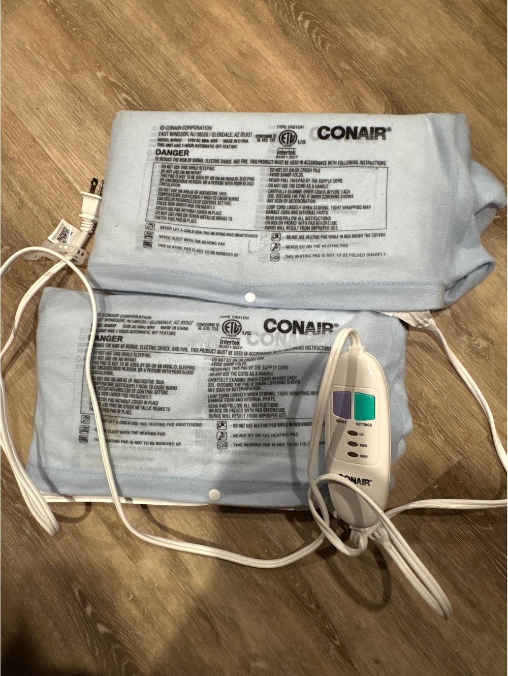 Conair electric heating pad